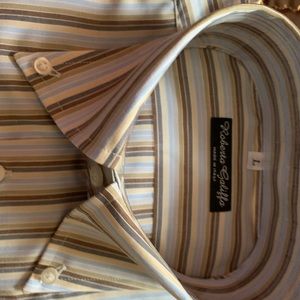 Men’s new dress shirts, size L, made in Italy, 100% cotton